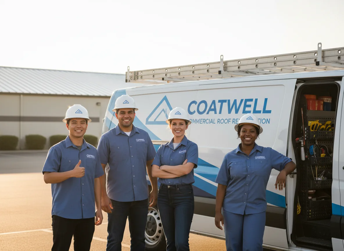 Commercial roof coating company in Moravia, IA